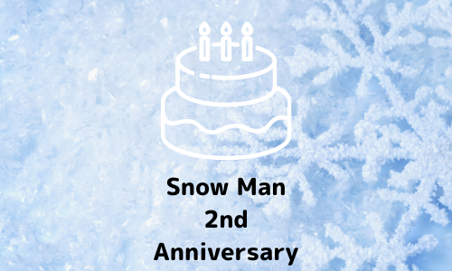 1/22 Snow Manデビュー2周年?